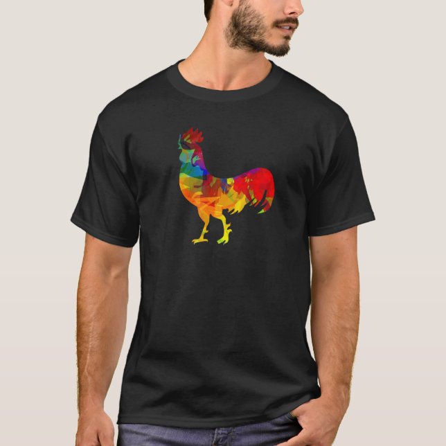 Camiseta Frango Poligonal  Frango Frango (Frente)