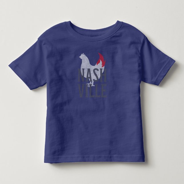 Camiseta Frango quente Nashville (Frente)