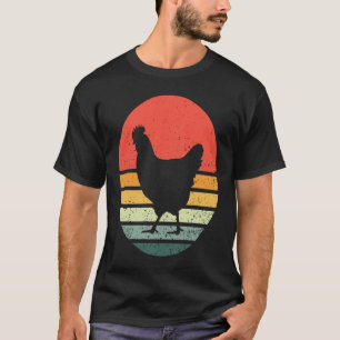 Camiseta Frango Retro Vintage Frango Fazendeiro