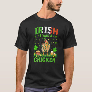 Camiseta Frango Shamrock St Patrick's Day Irlandês Eu Era U