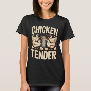Camiseta Frango Ternura Frango Engraçado Pun Humor do Fazen