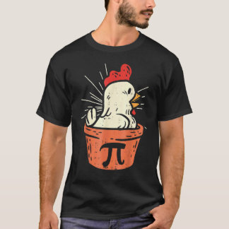 Camiseta Frango Torta Pi  Dia Torta Matemática  Presente Ge