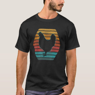 Camiseta Frango Vintage Retro Pássaro Fazenda de Frangos Ho