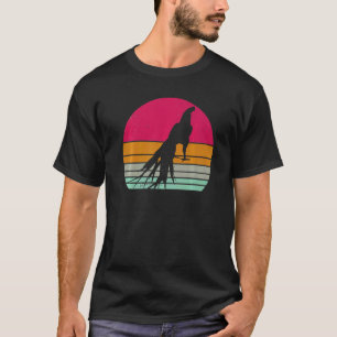 Camiseta Frango Vintage Silhueta de Frango Retro Anos 80 90