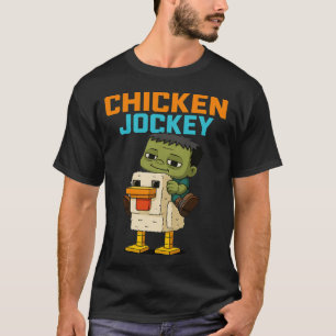 Camiseta Frango Zumbi Zumbi Jockey Pixel Fun Gamer