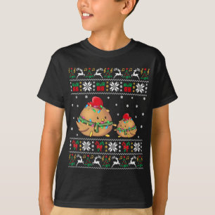 Camiseta Frangos De Natal Feio, Suor De Natal, Matchin De L