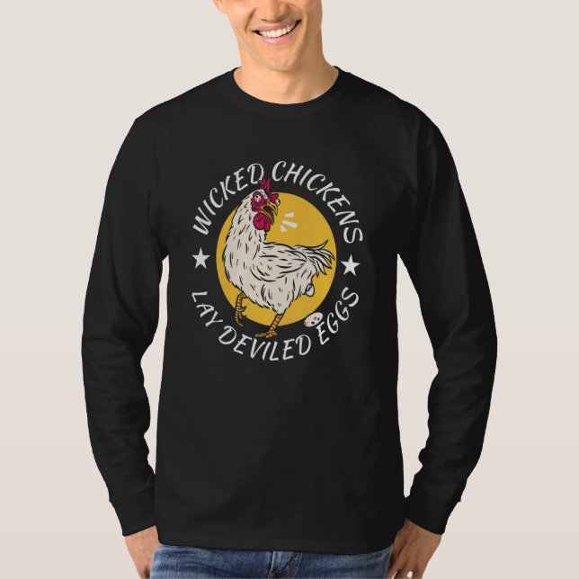 Camiseta Frangos Molhados Lay Ovos Devidos Figurino Hallowe (Frente)