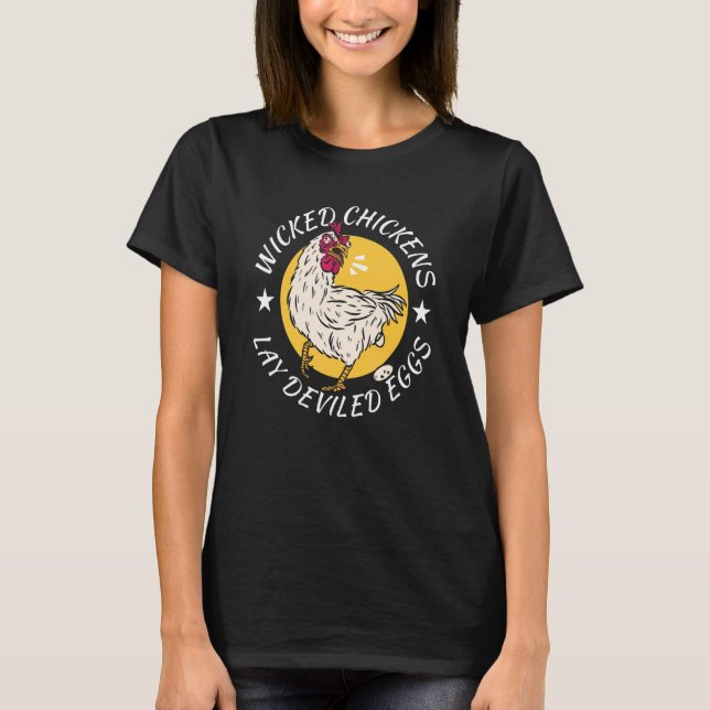 Camiseta Frangos Molhados Lay Ovos Devidos Figurino Hallowe (Frente)