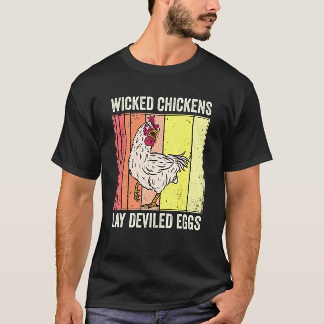 Camiseta Frangos Molhados Lay Ovos Devidos Figurino Hallowe (Frente)
