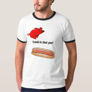 Camiseta Frank É Você? Ringer Tee