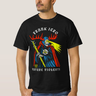 Camiseta Frank Iero Merch e o Futuro Ceifador de Violência