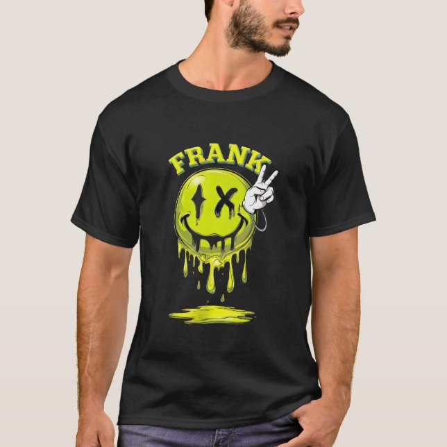 Camiseta Frank Smile - Expressão divertida e divertida (Frente)
