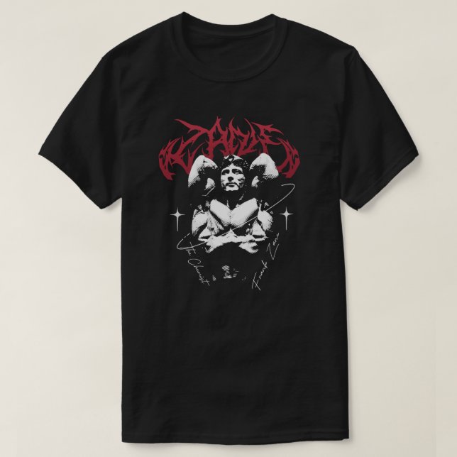 Camiseta Frank Zane – O Químico (Frente do Design)