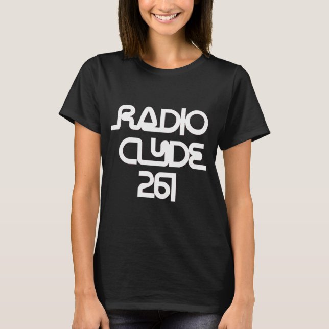 Camiseta Frank Zappa - Radio Clyde 261 Clássico (Frente)