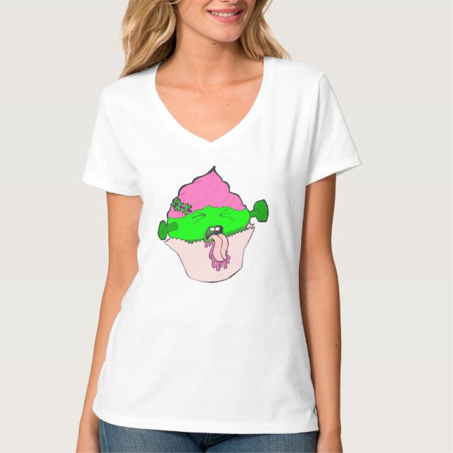 Camiseta Frankencupcake (Frente)
