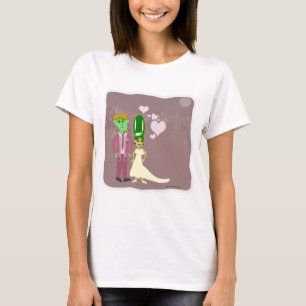 Camiseta Frankenstein Adora Caricatura Arte De Halloween