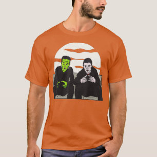 Camiseta Frankenstein Dracula - Jogador de Dia de as Bruxas