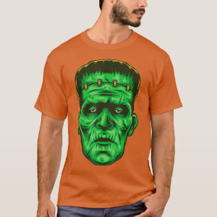Camiseta Frankenstein encara um presente zombie para fantas