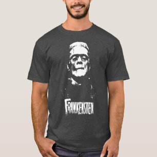 Camiseta Frankenstein Monster Classic Horror Flick White