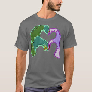 Camiseta Frankenstein - Sinal de Mão Coração Monstro Costum