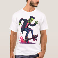 Frankenstein Skater � Roupas de rua legais de Hall