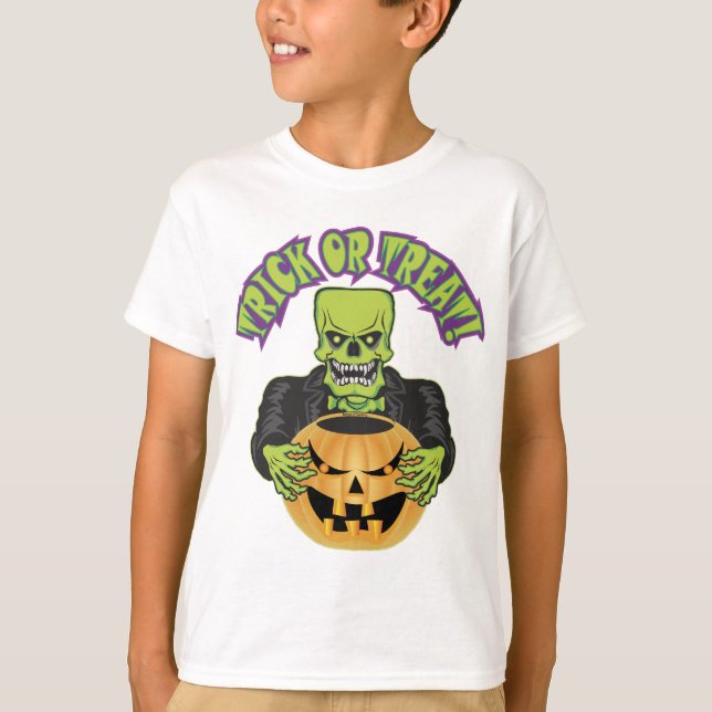 Camiseta Frankenstein Skull (Frente)