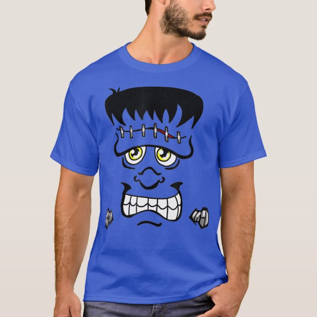 Camiseta Frankenstein Tshirt Munster Monster Halloween (Frente)