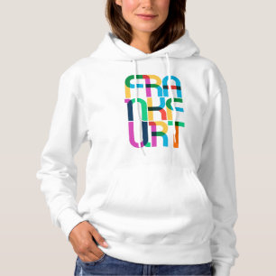 Camiseta Frankfurt Am Main Alemanha Letras Pop Art