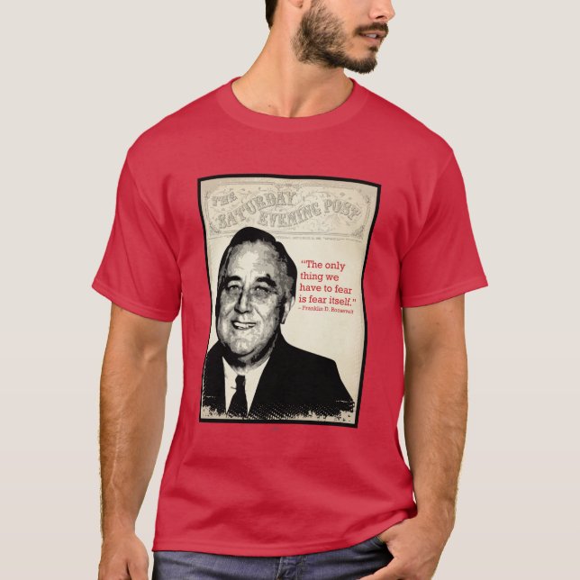 Camiseta Franklin D. Roosevelt Cote (Frente)