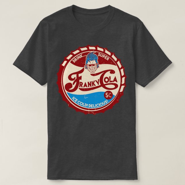 Camiseta Franky Cola (Frente do Design)