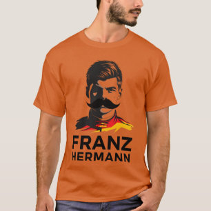 Camiseta Franz Hermann F1 Arte Desenho de retrato marcante 