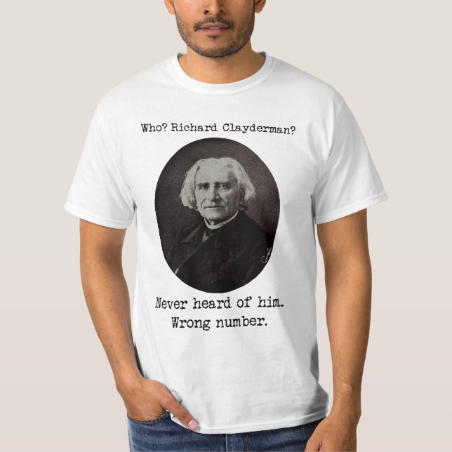 Camiseta Franz Liszt (Frente)