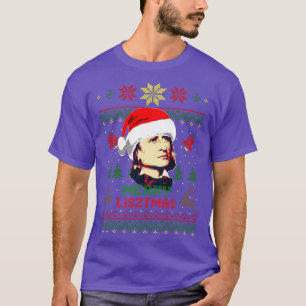 Camiseta Franz Liszt Feliz Lisztmas