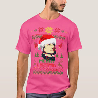 Camiseta Franz Liszt Feliz Lisztmas
