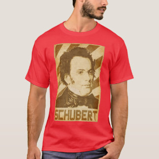 Camiseta Franz Schubert Retro Propaganda