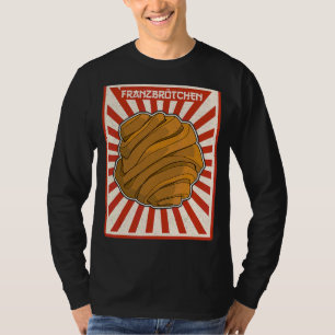 Camiseta Franzbrötchen Hamburgo Alemanha Norte Porto De Ham