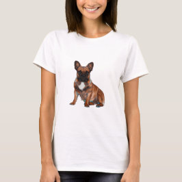 Camiseta Französische Bulldogge Cartoon French Bulldog