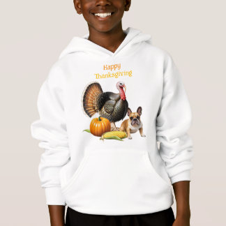 Camiseta Französische Bulldogge Thanksgiving French Bulldog