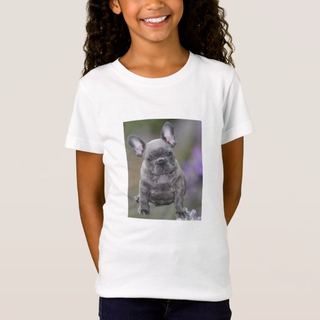 Camiseta Französische Bulldogge Welpe French Bulldog (Frente)