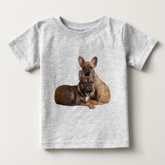Camiseta Französische Bulldoggen Friends French Bulldog (Frente)