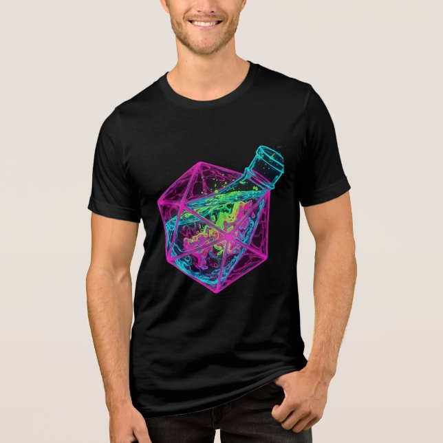 Camiseta Frasco Inclinado (Frente)