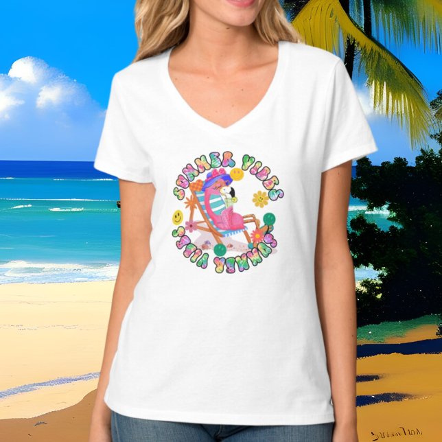 Camiseta frascos rosa-fofo flamingo (Criador carregado)