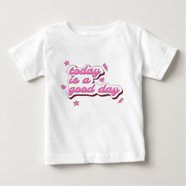 Camiseta Frase de menina estrelas corações raios