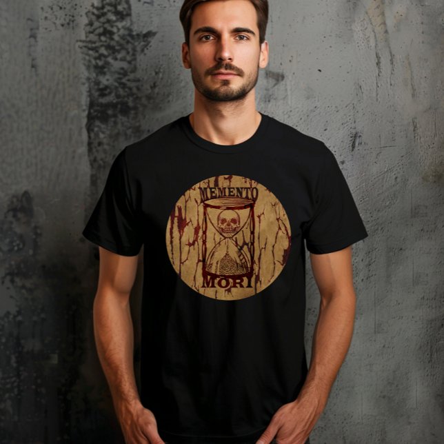 Camiseta Frase em Latim - Aproveite o Dia - Caveira Memento (Criador carregado)