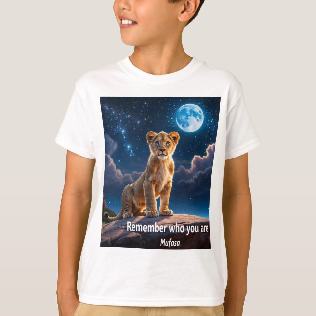 Camiseta Frase Inspiradora de Mufasa (Frente)