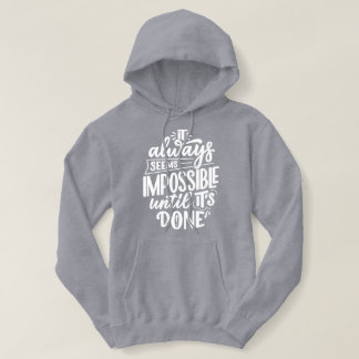 Camiseta Frase Motivativa Diária l Texto fofo cinza branco