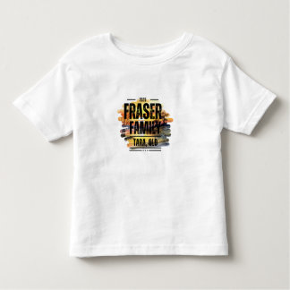 Camiseta Fraser Family Reunion 2025 Design 16 ToddlerTShirt