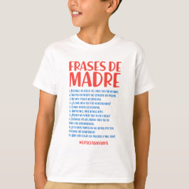 Camiseta Frases de Madre