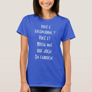 Camiseta Frases gravaçadas