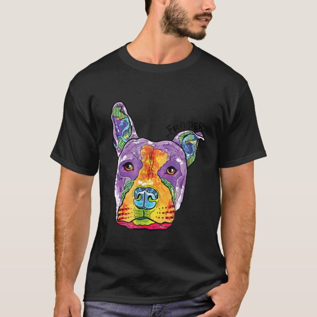 Camiseta Frasier The Rescut Pitbull Dog (Frente)